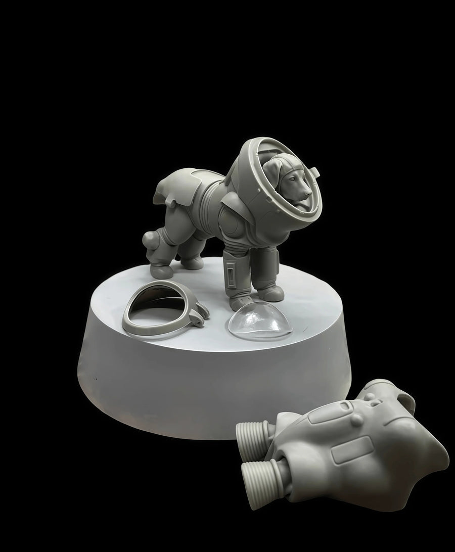 1/20 Cast Resin Model Assembly Kit, GK, Shape Mechanical Dog, Unpainted Toy Model