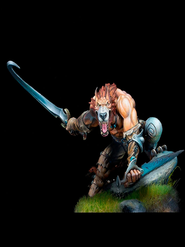 1/24 Orc Officer, Resin Model Figure Kit, Fantasy Theme, Unassembled and Unpainted