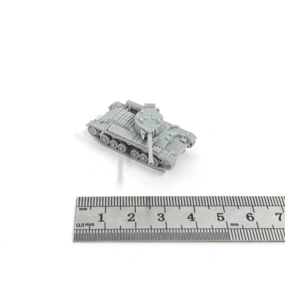 1/144 WWII British Valentine Mk. IX, Resin Model Vehicle Kit, Unassembled and Unpainted