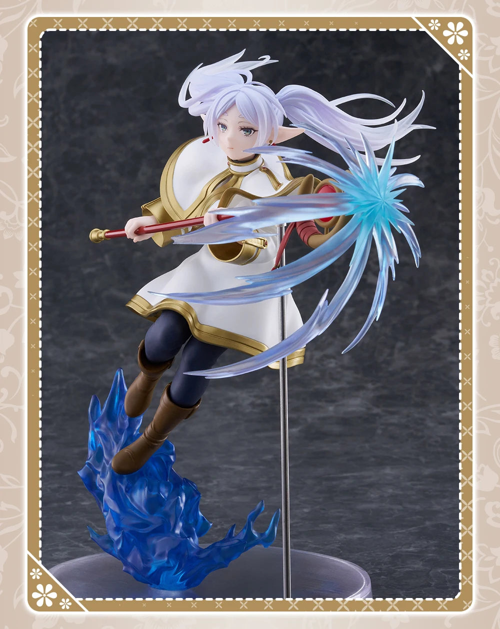 Frieren Mage, Resin Model Figure Kit, Anime Theme, Unassembled and Unpainted