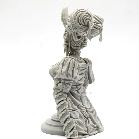 150mm Female, Resin Model Bust Kit, Fantasy Theme, Unassembled and Unpainted
