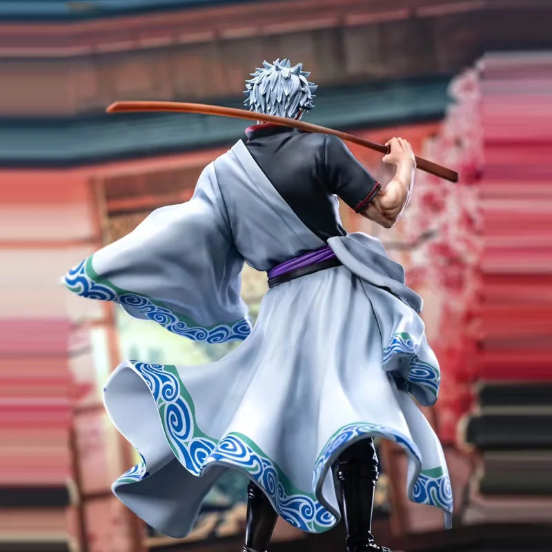 300mm Gintama Samurai, Resin Model Figure Kit, Anime Theme, Unassembled and Unpainted
