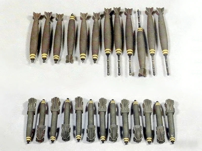 1/72 Cold War US Mk.82 Bombs, Resin Model Accessory Kit, Unpainted