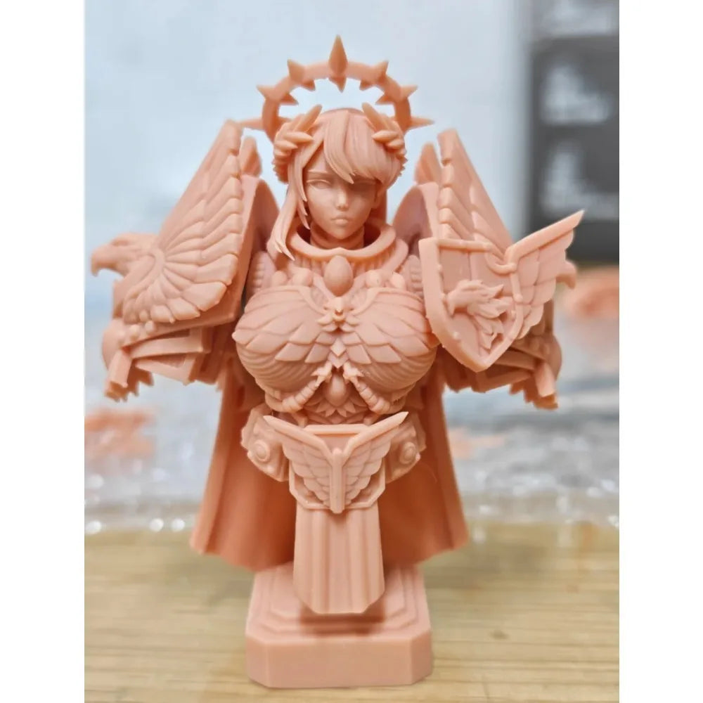 80mm Female Empress, Resin Model Bust Kit, Fantasy Theme, Unassembled and Unpainted