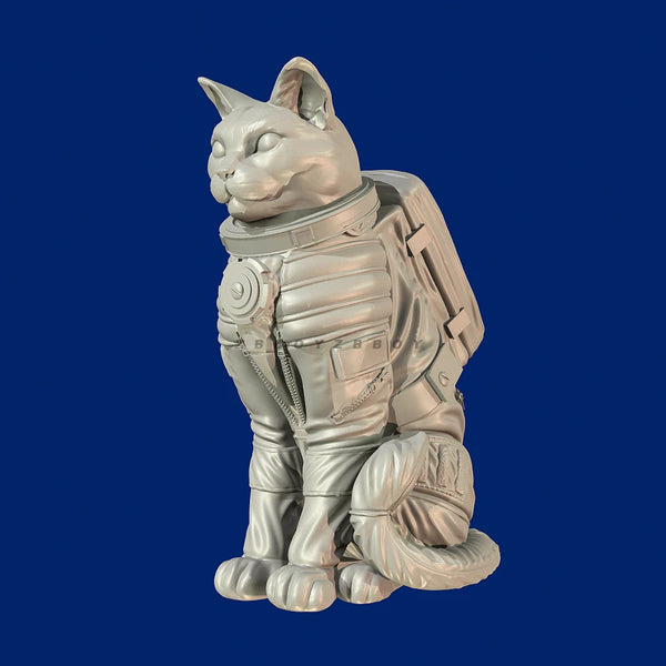 50mm Cat Astronaut, Resin Model Figure Kit, Sci-Fi Theme, Unassembled and Unpainted