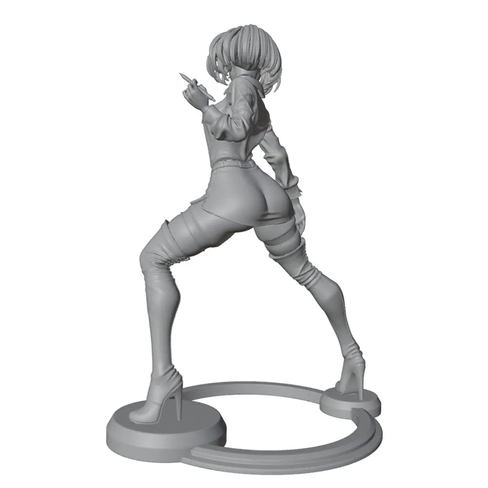 1/24 Tactical Female Commando, Resin Model Figure Kit, Anime Theme, Unassembled and Unpainted