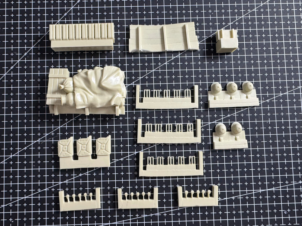 1/35 WWII German Panzer S1 Tank, Resin Model Vehicle Kit, Unassembled and Unpainted