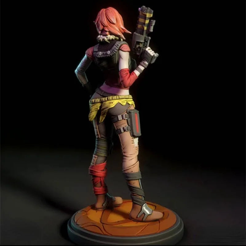 1/24 Female Tactical Gunner, Resin Model Figure Kit, Anime Theme, Unassembled and Unpainted