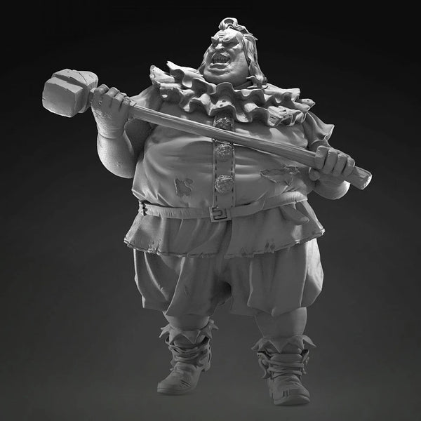 1/32 Clown Jester Ishmael Holdsworth, Resin Model Figure Kit, Fantasy Theme, Unassembled and Unpainted