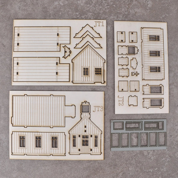 1/72 European Cathedral, Resin Model Diorama Kit, Historical Theme, Unassembled and Unpainted