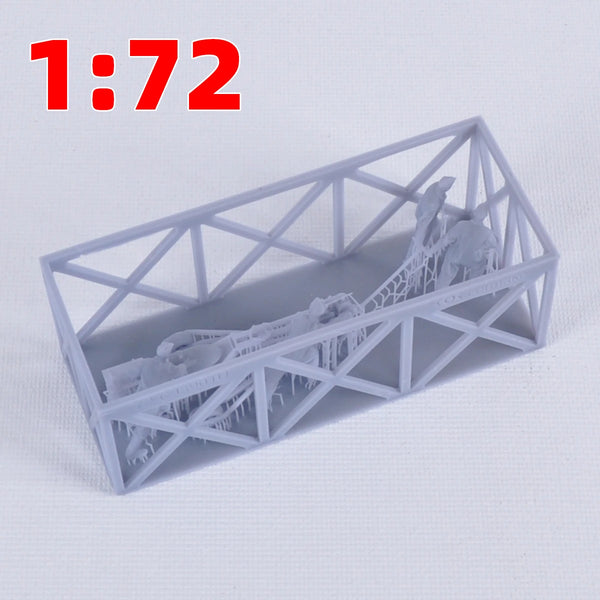 1/35 WWII German Ju 52 Transport Aircraft, 5 Figures, Resin Model Figure Kit, Unassembled and Unpainted