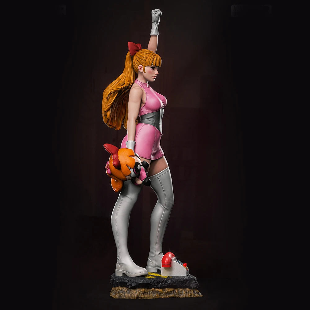 1/24 Flame Sorceress, Resin Model Figure Kit, Anime Theme, Unassembled and Unpainted