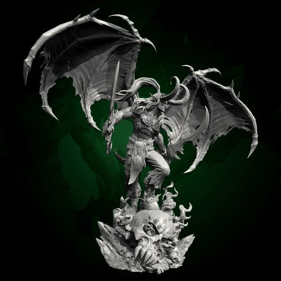 50mm Night Elf Daemon, Resin Model Figure Kit, Fantasy Theme, Unassembled and Unpainted