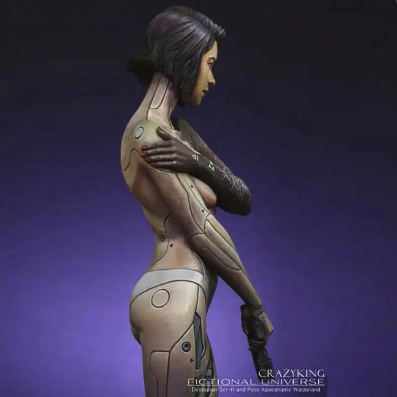 1/12 Female Assassin, Resin Model Figure Kit, Sci-Fi Theme, Unassembled and Unpainted