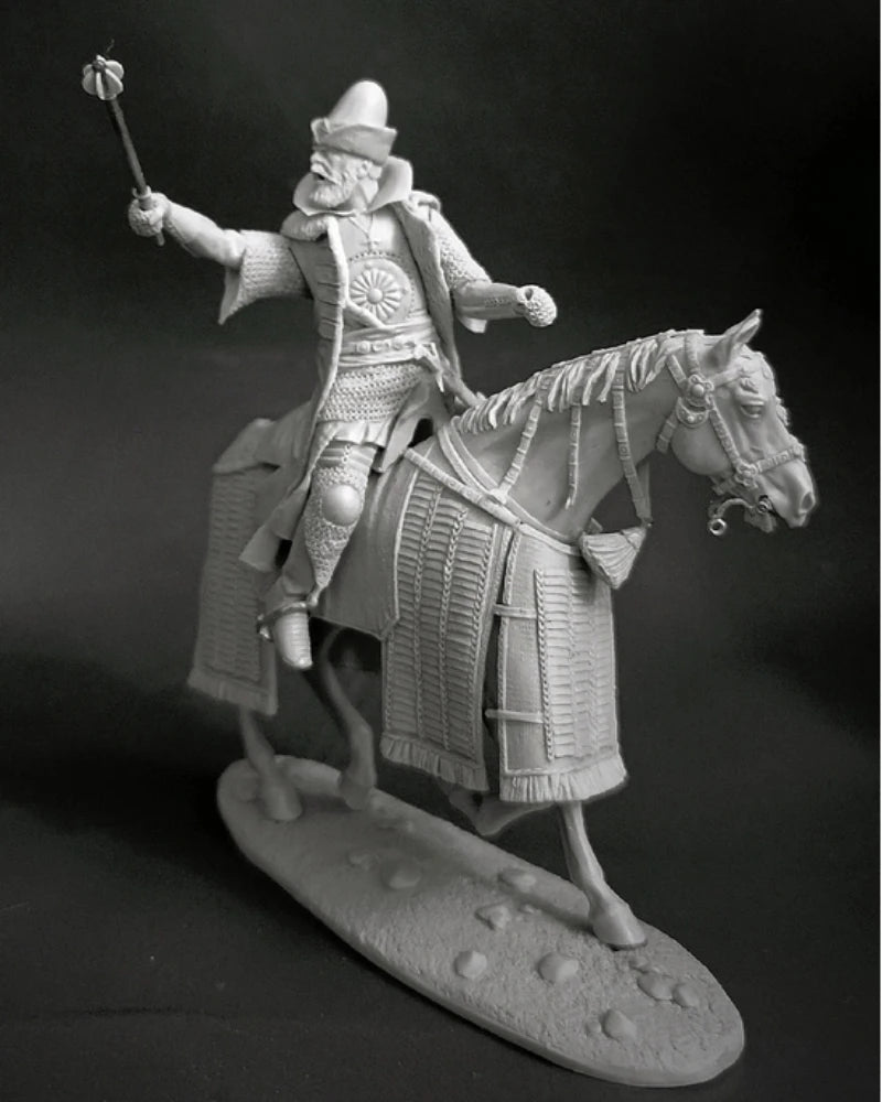 1/32 WWI Russian Cavalry Commander, Resin Model Figure Kit, Unassembled and Unpainted