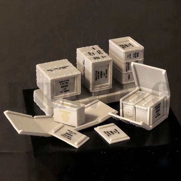 1/35 WWII Destroyed Military Structures, Resin Model Terrain Kit, Unpainted
