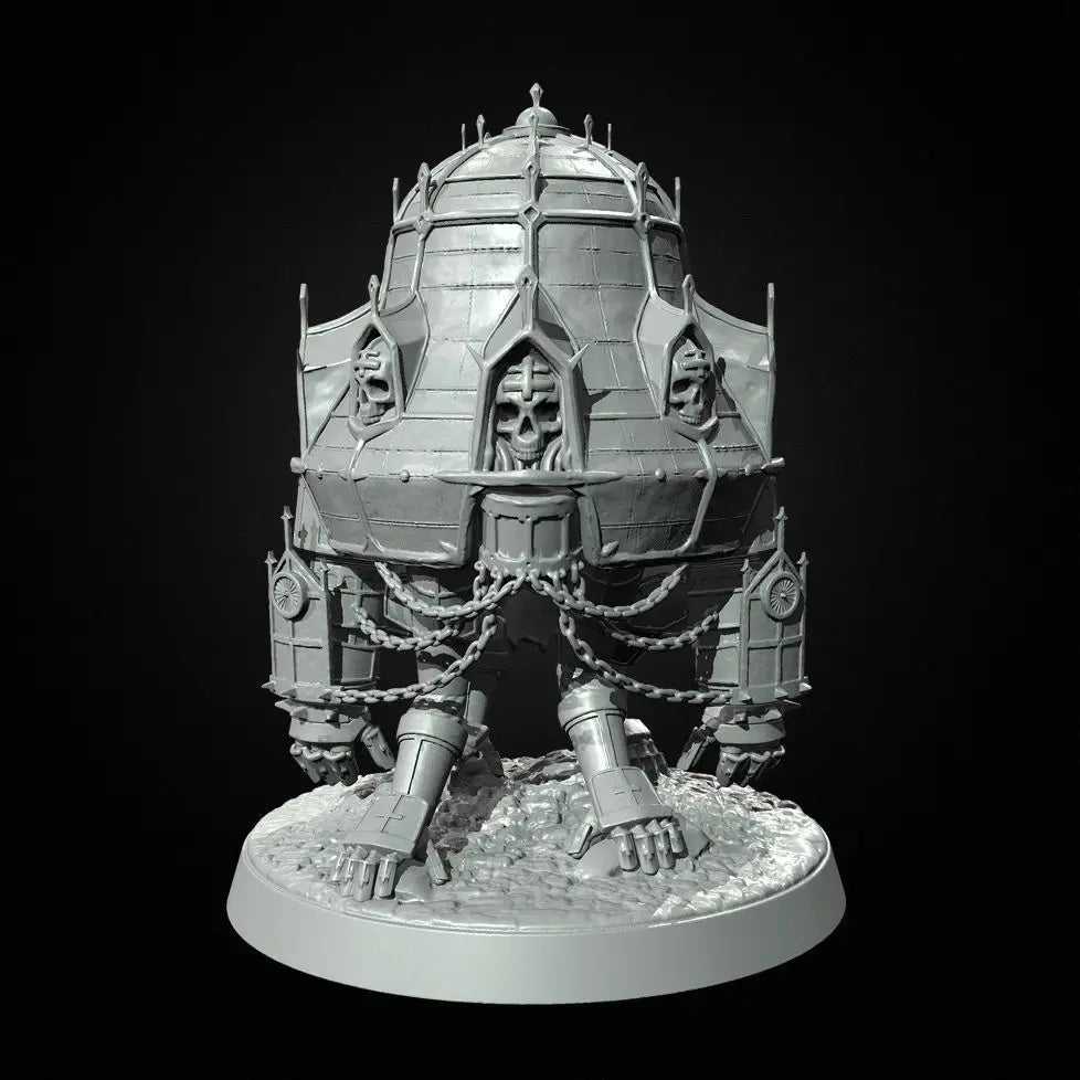 60mm Gothic Armored Warrior, Resin Model Figure Kit, Fantasy Theme, Unassembled and Unpainted