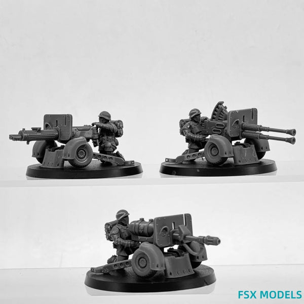 32mm Modern Free Guard Soldier, 6 Figures, Resin Model Figure Kit, Unassembled and Unpainted