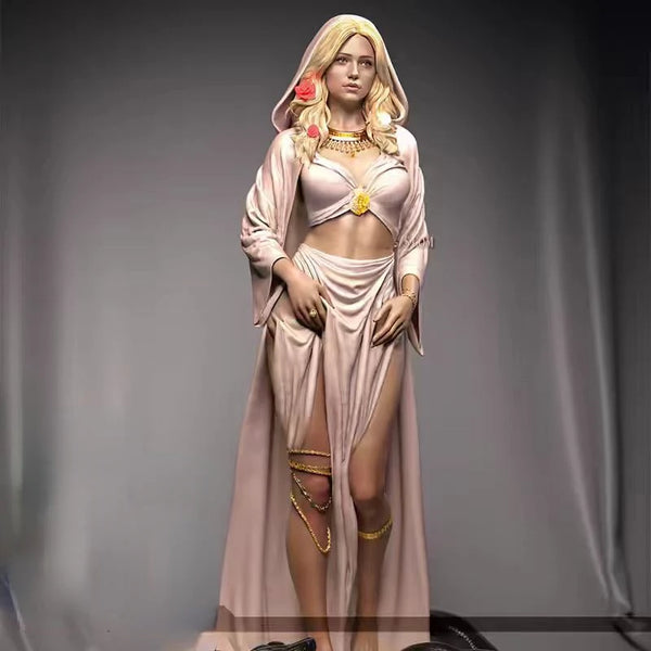 1/24 Harmonia Goddess, Resin Model Figure Kit, Fantasy Theme, Unassembled and Unpainted