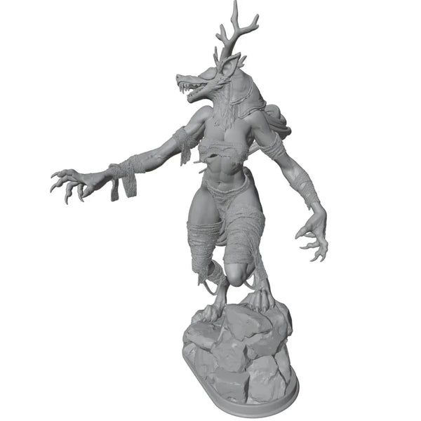 1/24 Dark Fantasy Demon, 6 Figures, Resin Model Figure Kit, Fantasy Theme, Unassembled and Unpainted