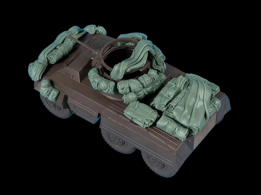 1/35 Modern US Armored Vehicle, Resin Model Vehicle Kit, Unassembled and Unpainted