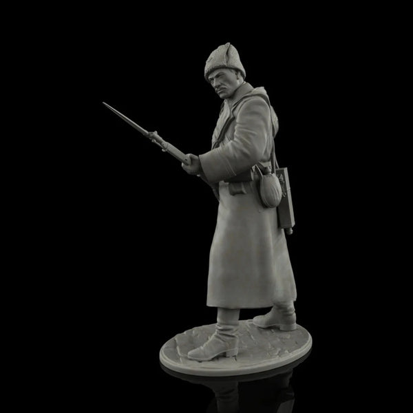 75mm Cold War Russian Infantry, Resin Model Figure Kit, Unassembled and Unpainted