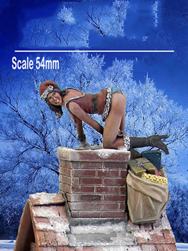 54mm Pin-up, Resin Model Figure Kit, Unassembled and Unpainted