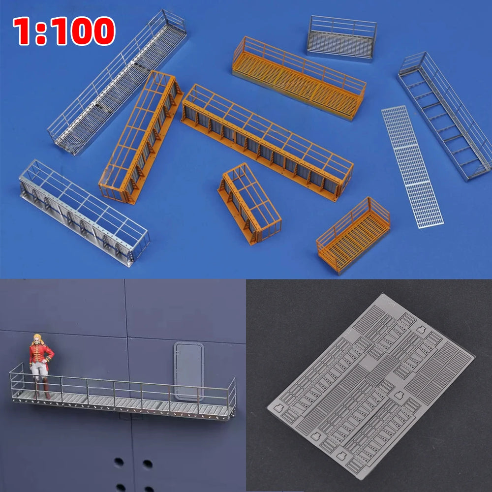 1/100 Maintenance Platform, Resin Model Diorama Kit, Sci-Fi Theme, Unassembled and Unpainted