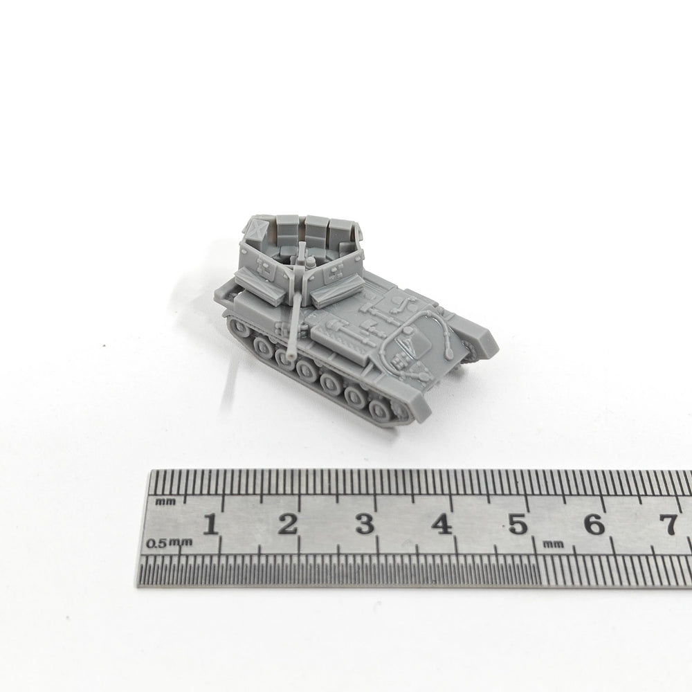 1/144 Cold War Soviet ZSU-37 Self-Propelled Anti-Aircraft, Resin Model Vehicle Kit, Unassembled and Unpainted