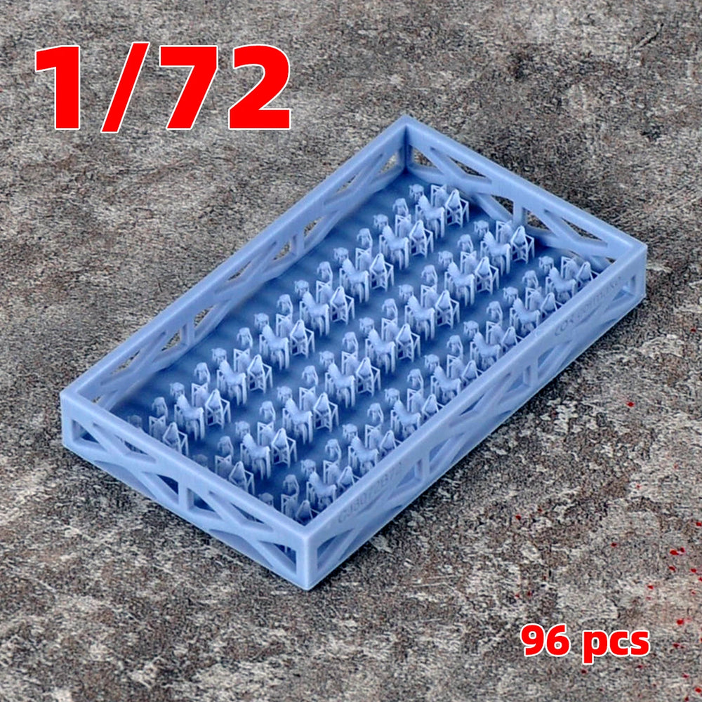 1/35 Farm Poultry Animals, 5 Figures, Resin Model Creature Kit, Wildlife Theme, Unassembled and Unpainted