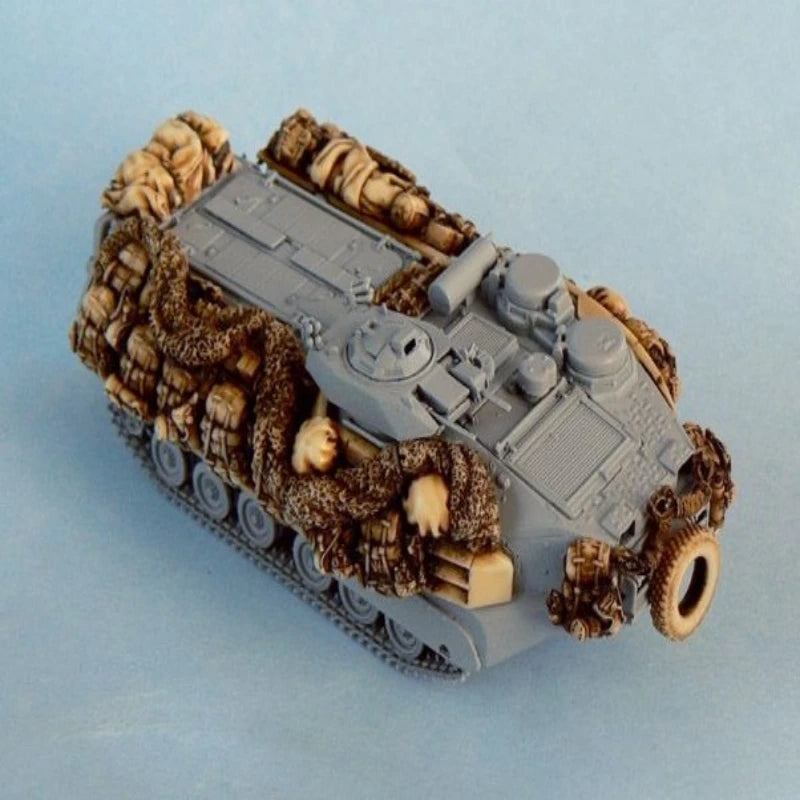 1/72 Modern US AAVP7A1 Armored Assault Vehicle, Resin Model Vehicle Kit, Unassembled and Unpainted