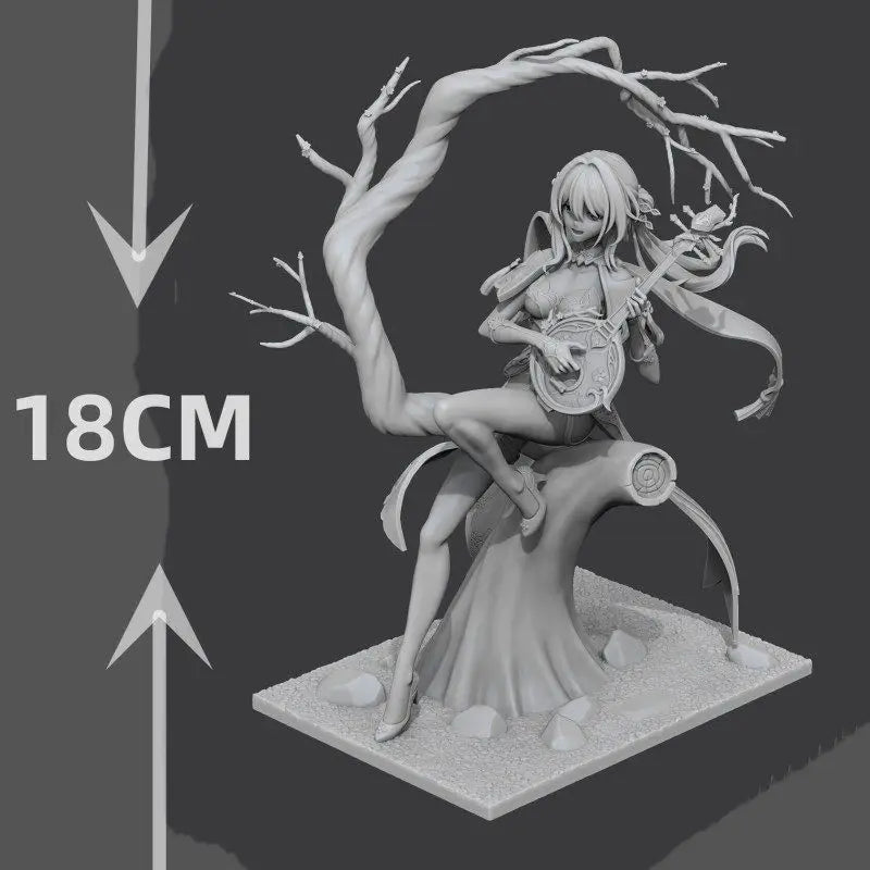 180mm Ruanmei Fantasy Character, Resin Model Figure Kit, Fantasy Theme, Unassembled and Unpainted