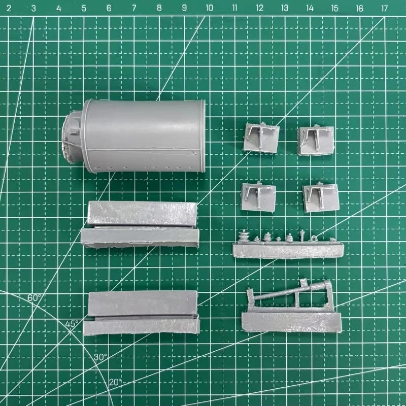 1/35 Modern Fuel Tank Equipment, Resin Model Accessory Kit, Unpainted