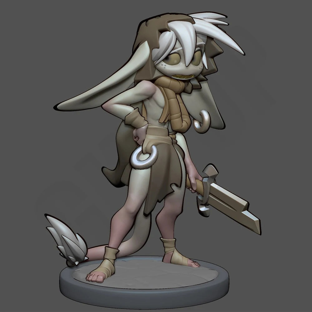 1/24 Nelachi, 6 Figures, Resin Model Figure Kit, Anime Theme, Unassembled and Unpainted