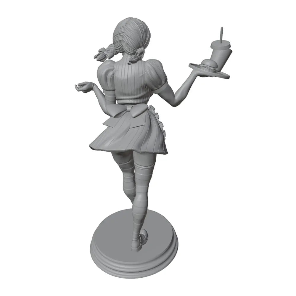 1/24 Sexy Pin-up, 4 Figures, Resin Model Figure Kit, Unassembled and Unpainted