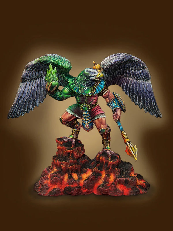 65mm Winged Demonic Hellspawn, Resin Model Figure Kit, Fantasy Theme, Unassembled and Unpainted