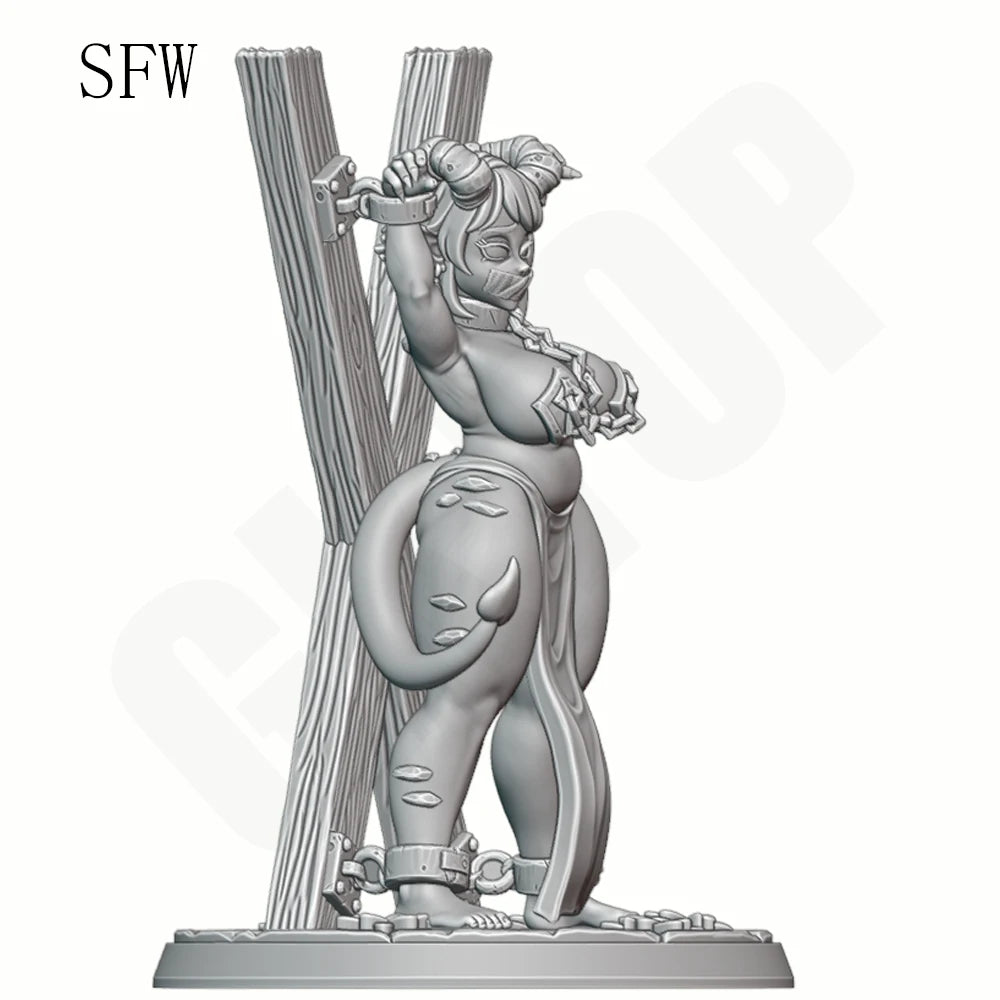 1/24 Iron Warden Sharpshooter, Resin Model Figure Kit, Fantasy Theme, Unassembled and Unpainted