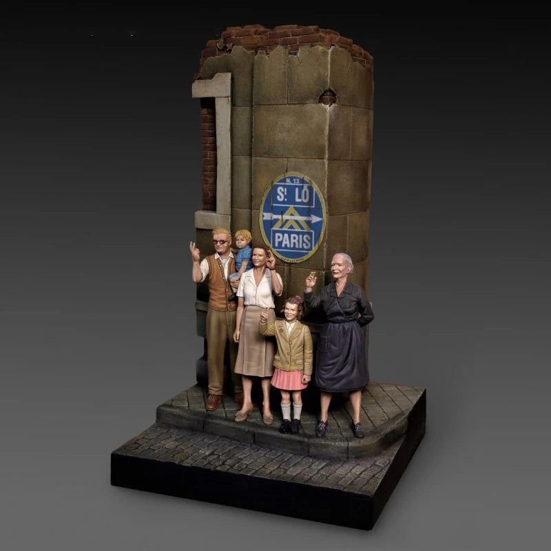 1/35 WWII Paris Liberation, 5 Figures, Resin Model Figure Kit, Unassembled and Unpainted
