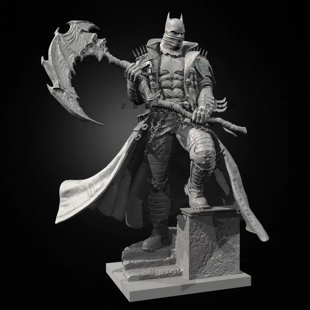 75mm Black Knight, Resin Model Figure Kit, Fantasy Theme, Unassembled and Unpainted