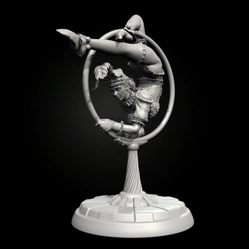 38mm Circus Performer, Resin Model Figure Kit, Historical Theme, Unassembled and Unpainted