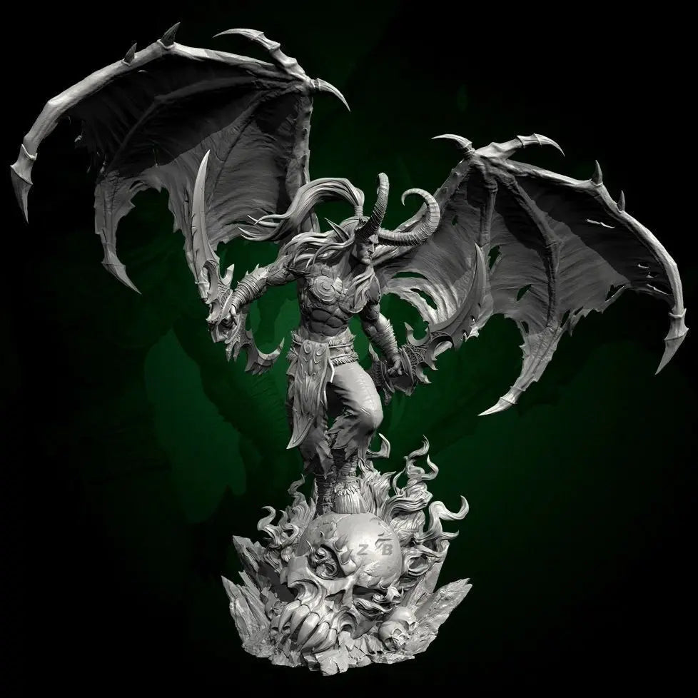 50mm Night Elf Daemon, Resin Model Figure Kit, Fantasy Theme, Unassembled and Unpainted