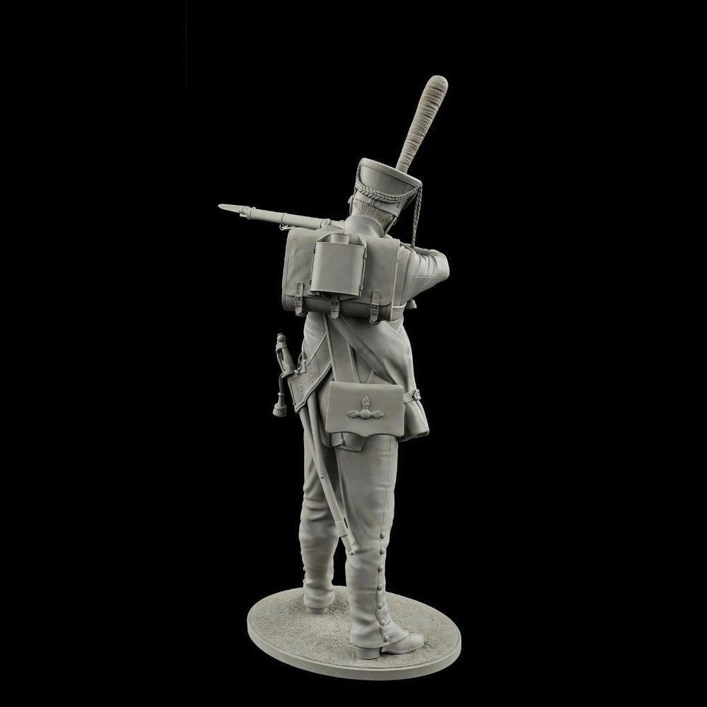 75mm Cold War Russian Grenadier, Resin Model Figure Kit, Unassembled and Unpainted