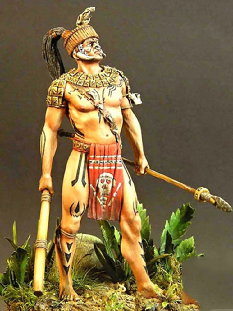 1/24 Ancient Egyptian Warrior, Resin Model Figure Kit, Unassembled and Unpainted