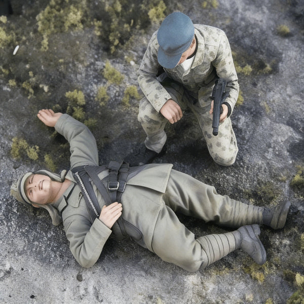 1/35 Modern Military Tactical Team, 9 Figures, Resin Model Figure Kit, Unassembled and Unpainted