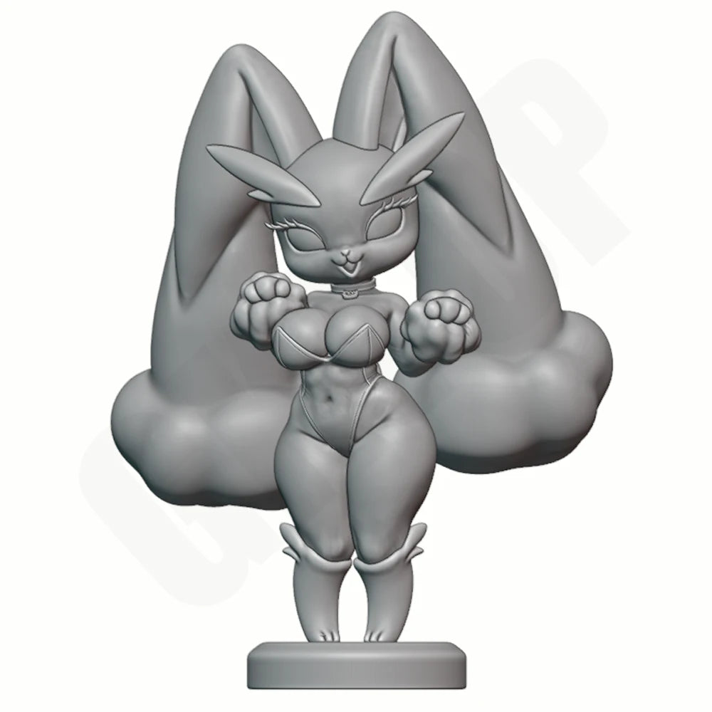 1/24 Starry Dream Bunny, Resin Model Figure Kit, Anime Theme, Unassembled and Unpainted