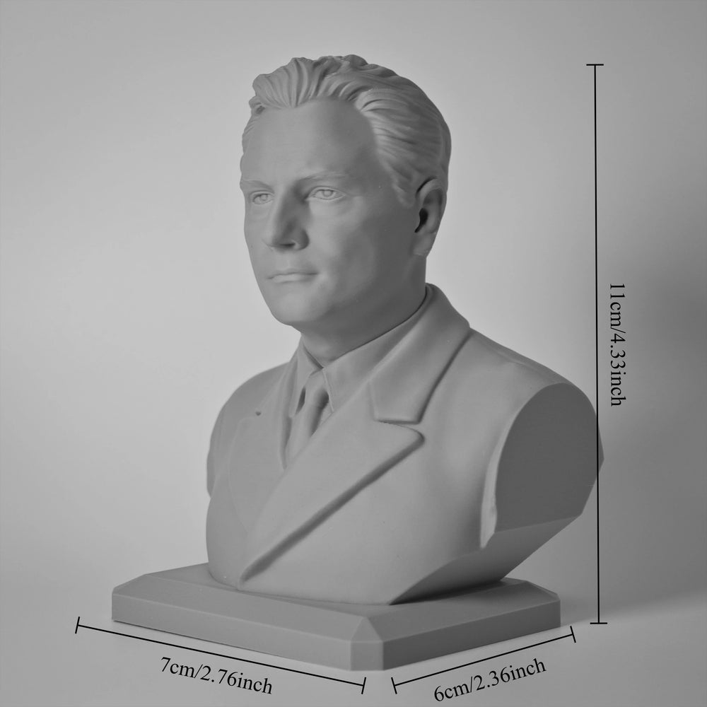 110mm Modern Civilian, Resin Model Bust Kit, Unassembled and Unpainted