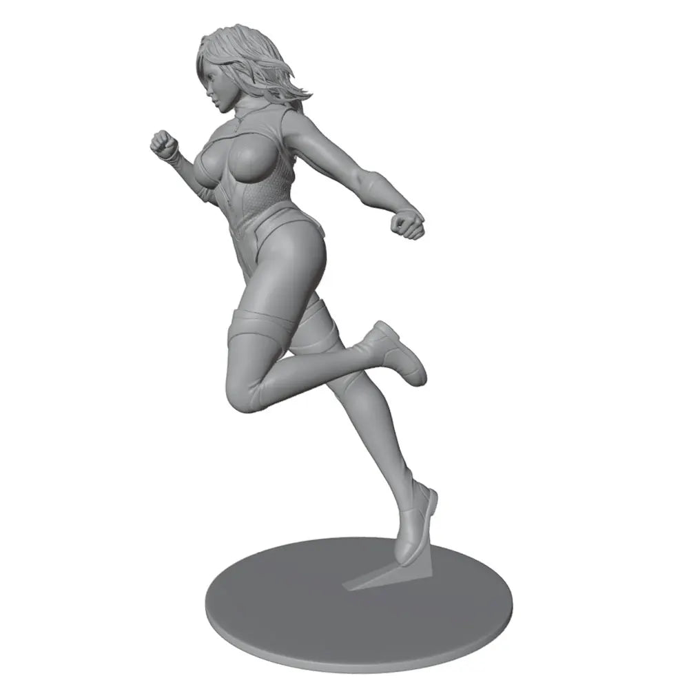 1/24 Athletic Female Runner in Sprint, Resin Model Figure Kit, Unassembled and Unpainted