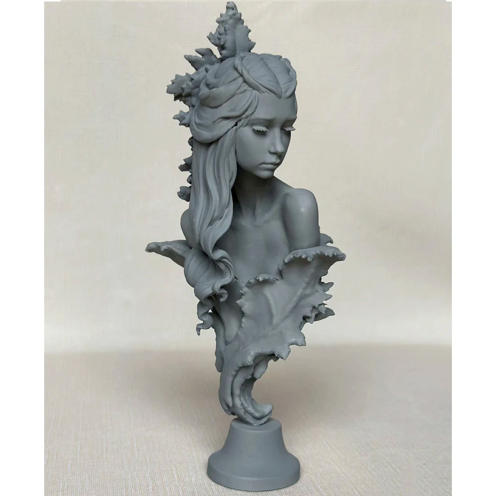 Pixie & Ivy Female Fantasy Busts, 3 Figures, Resin Model Bust Kit, Fantasy Theme, Unassembled and Unpainted