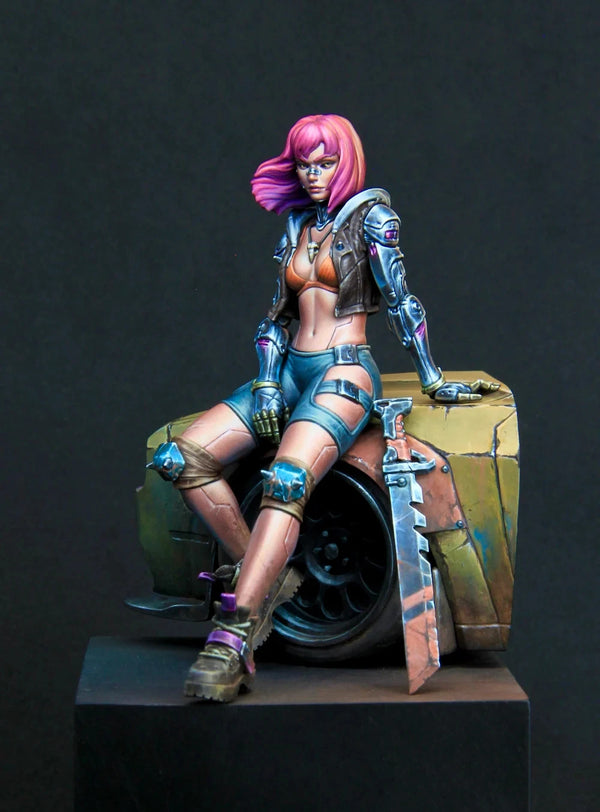 Cyberpunk Warrior — 1/24 Resin Figure