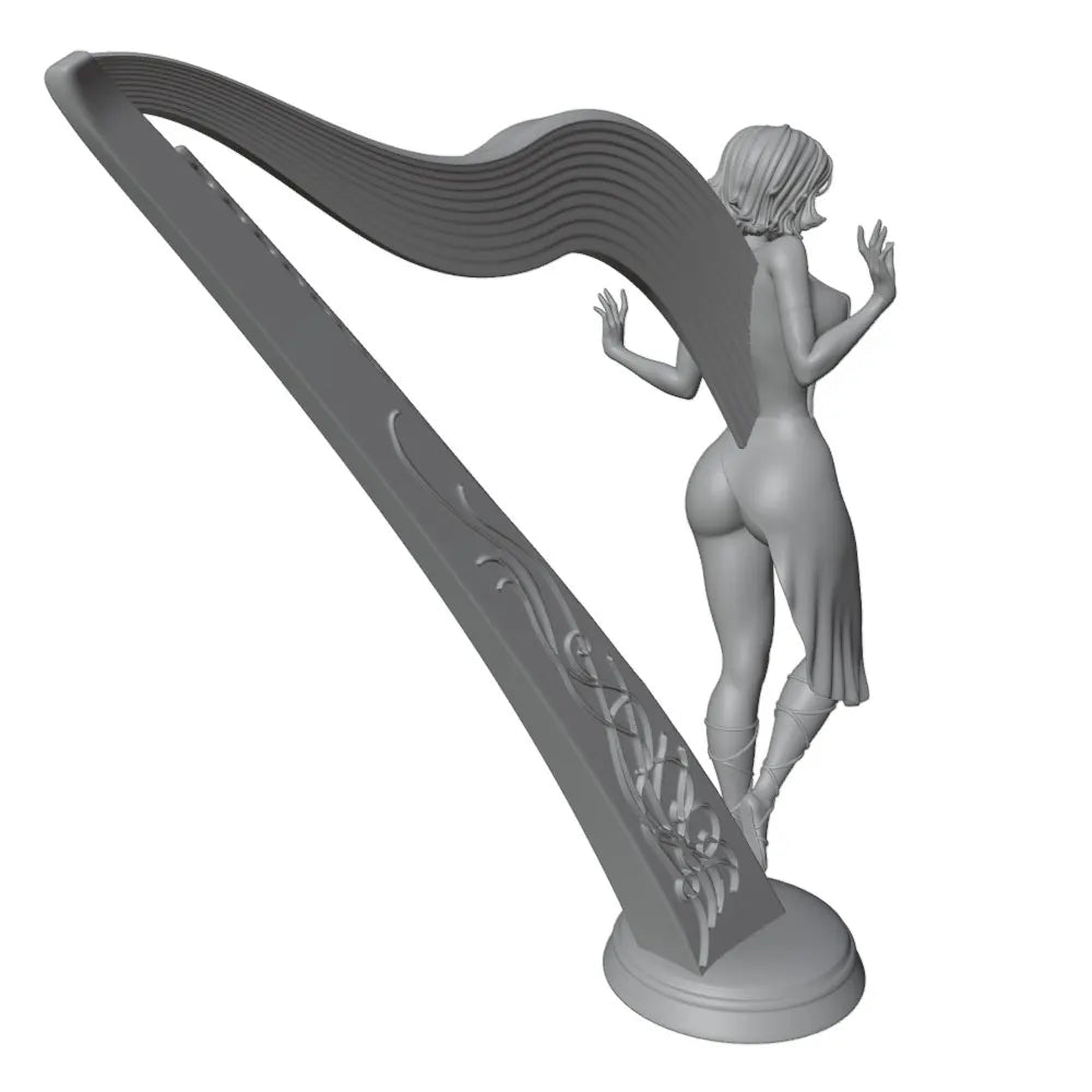 75mm Pinup Female, 5 Figures, Resin Model Figure Kit, Unassembled and Unpainted